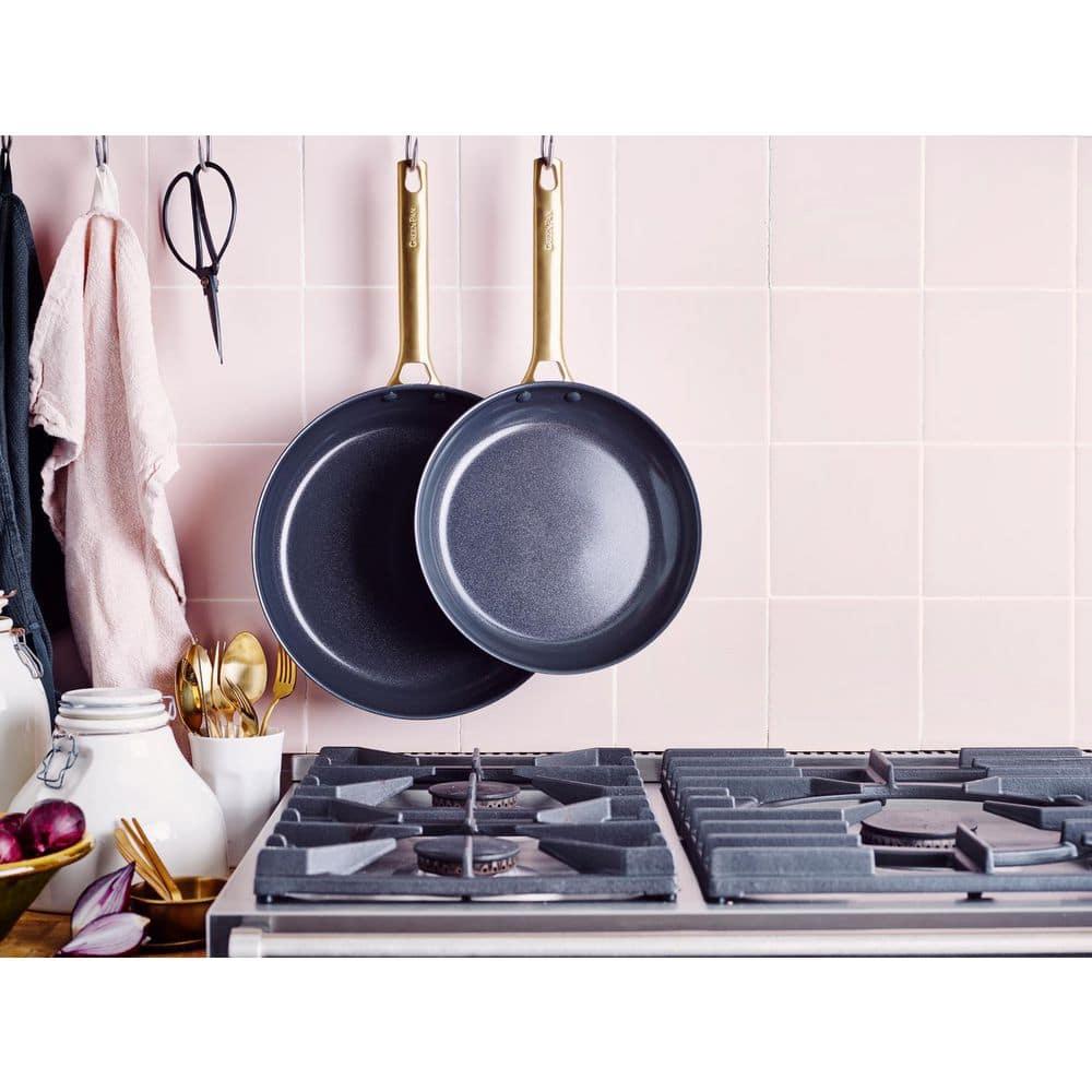 GreenPan ™ Reserve Black 2-Piece 10" and 12" Ceramic Non-Stick Frying Pan Set