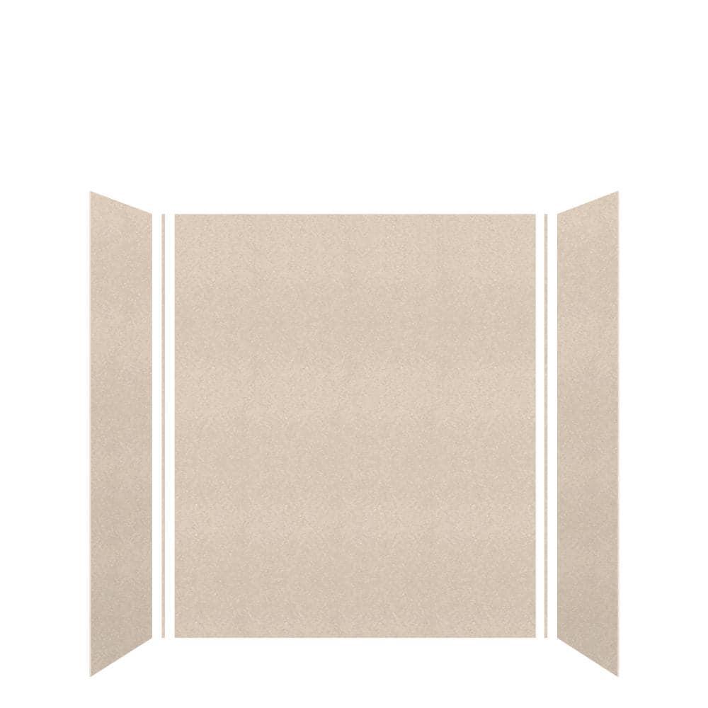 Transolid SaraMar 60'' W 36'' D 72'' H Glue Up Solid Surface Wall