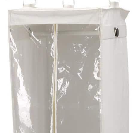 Household Essentials Hanging Closet Organizer, White