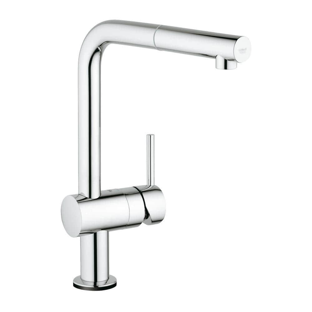 Minta® Pull Out Touch Single Handle Kitchen Faucet