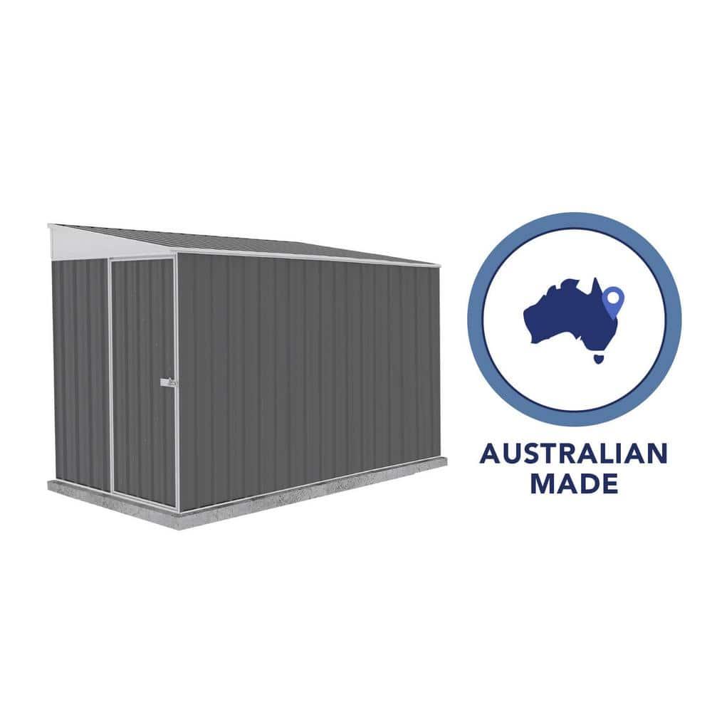 Absco Durango Galvanized Steel Storage Shed