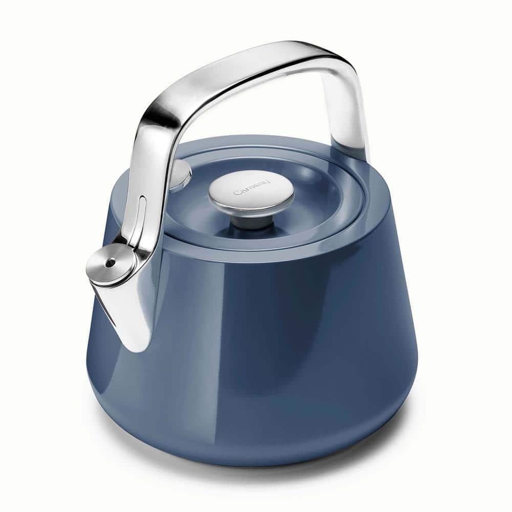 Caraway ® Navy Stovetop Whistling Tea Kettle