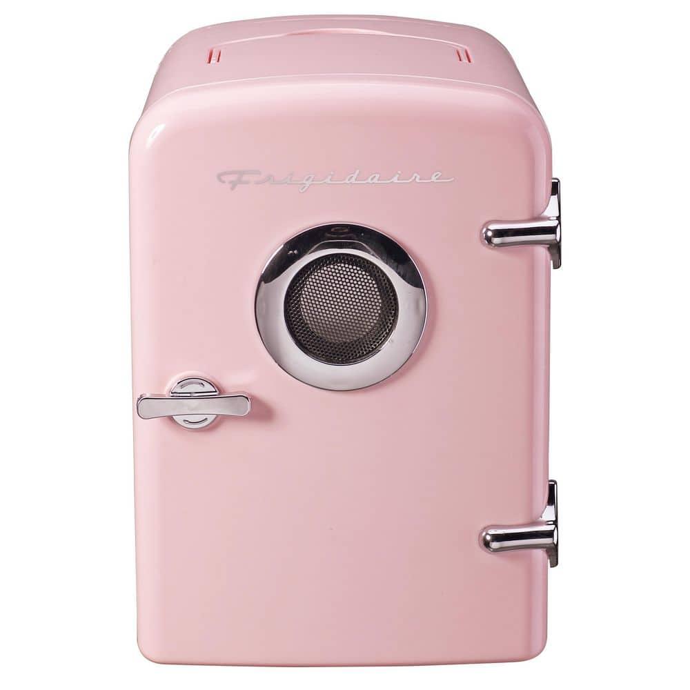 Frigidaire Retro Mini Fridge Cooler, Holds Up to 9 Cans, Portable Fridge for Car, Office, Bedroom, Dorm Room