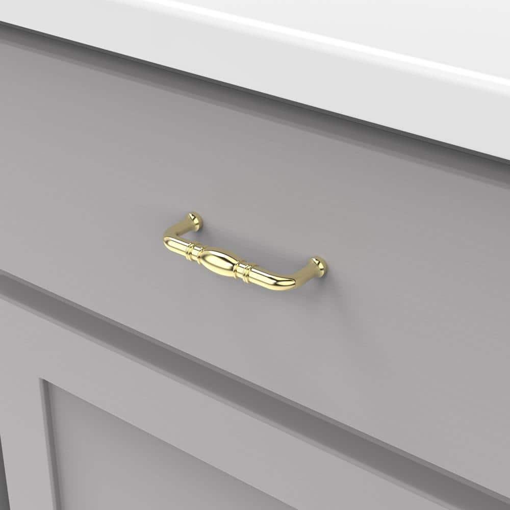 Williamsburg Kitchen Cabinet Handles, Solid Core Drawer Pulls for Cabinet Doors