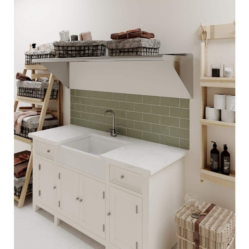Amgood Stainless Steel Wall Mount Shelf