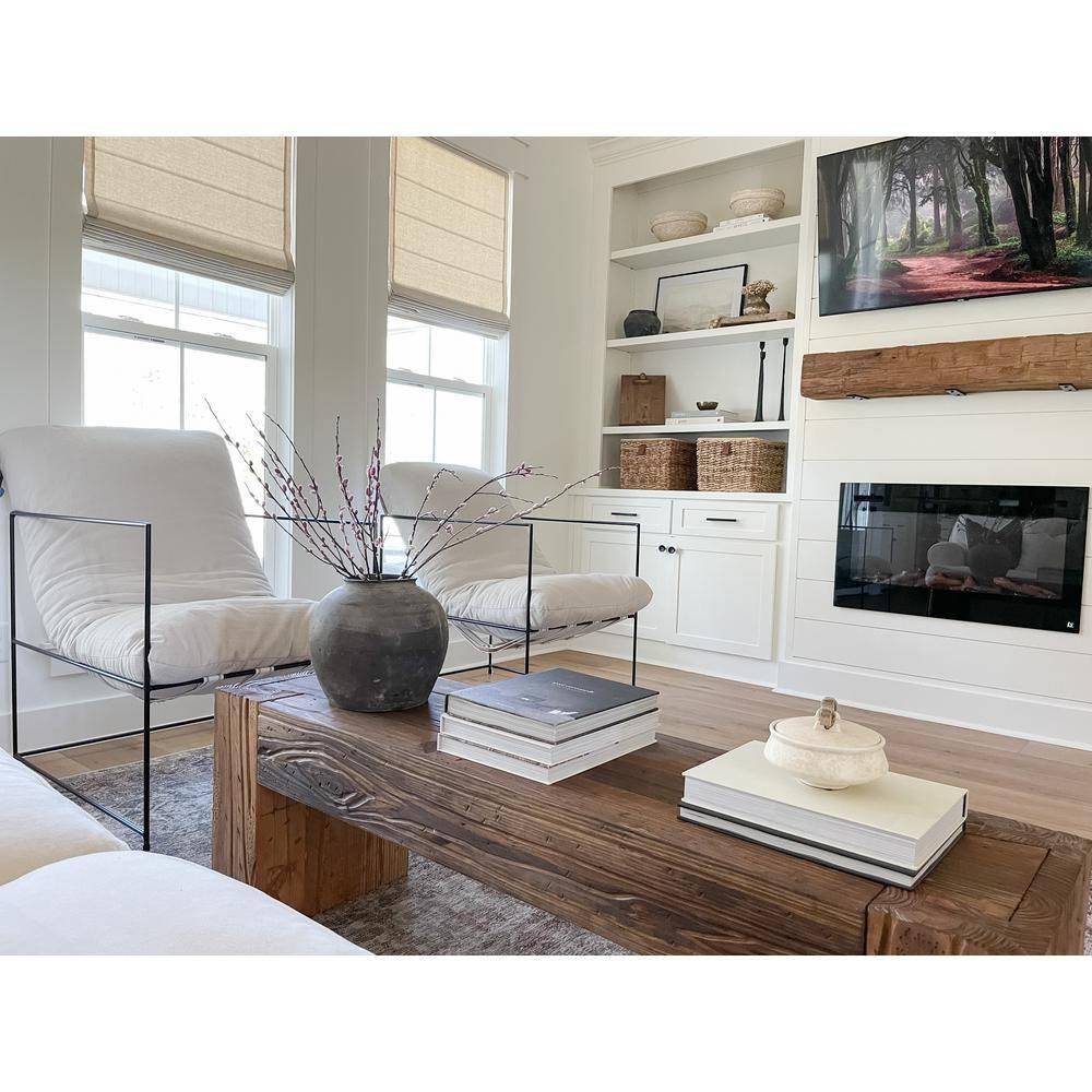 Portland Pillow Top Accent Chair - ACH4511 - Ivory/Black - Safavieh