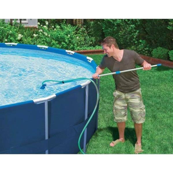 Intex Cleaning Maintenance Swimming Pool Kit with Vacuum, Pole, and Filters