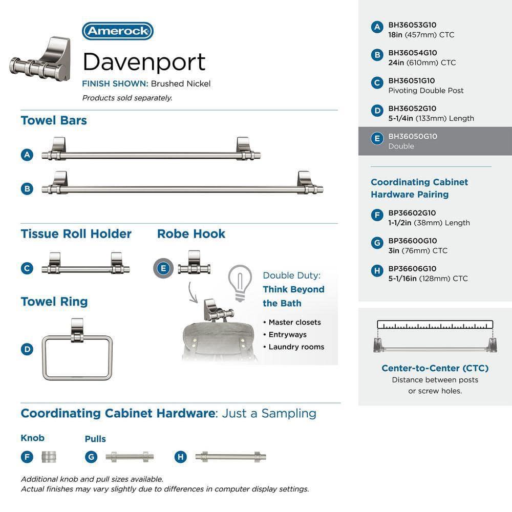 Davenport Wall Mounted Robe Hook