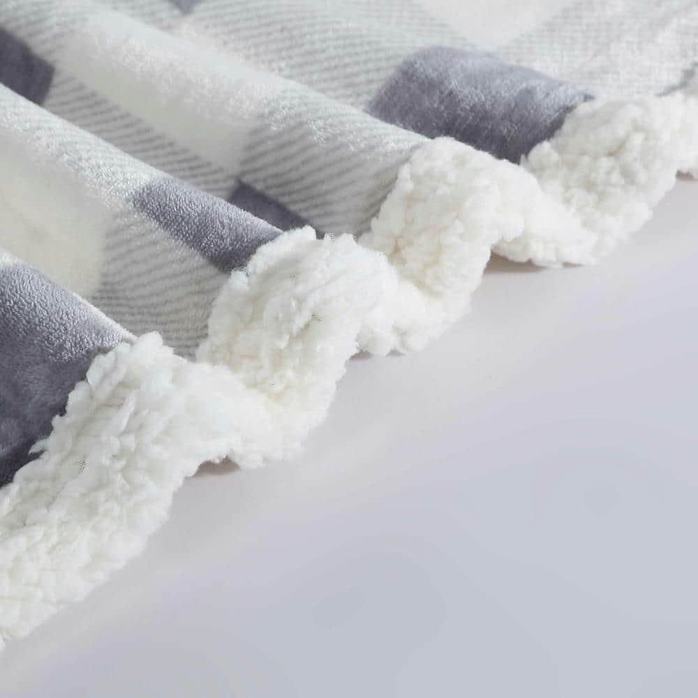 Eddie Bauer Eddie Bauer Printed Plush Fleece/Sherpa Throw Blankets