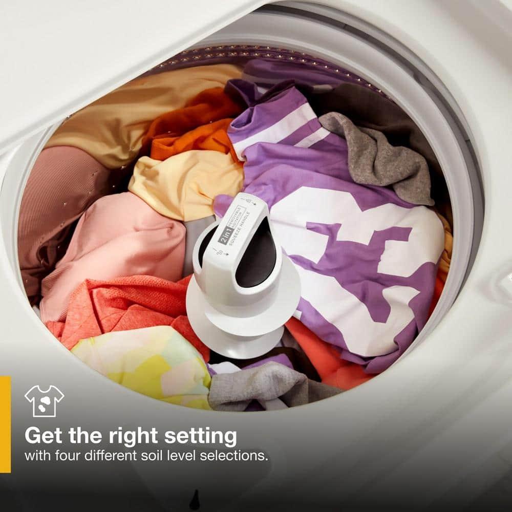 Whirlpool® Brand New WTW4957PW, 3.8-3.9 Cu. Ft. 2 in 1 Top Load Washer with Removable Agitator Capacity 3.8 Cu ft