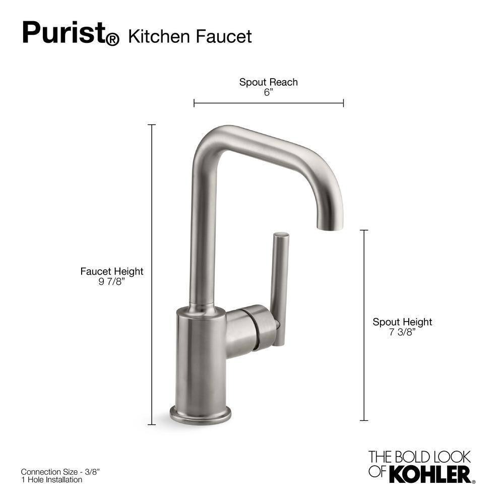 Purist® Bar Faucet with Accessories