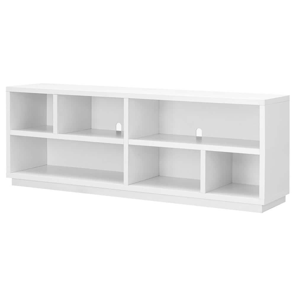 Bowman 70" White Metal Frame TV Stand