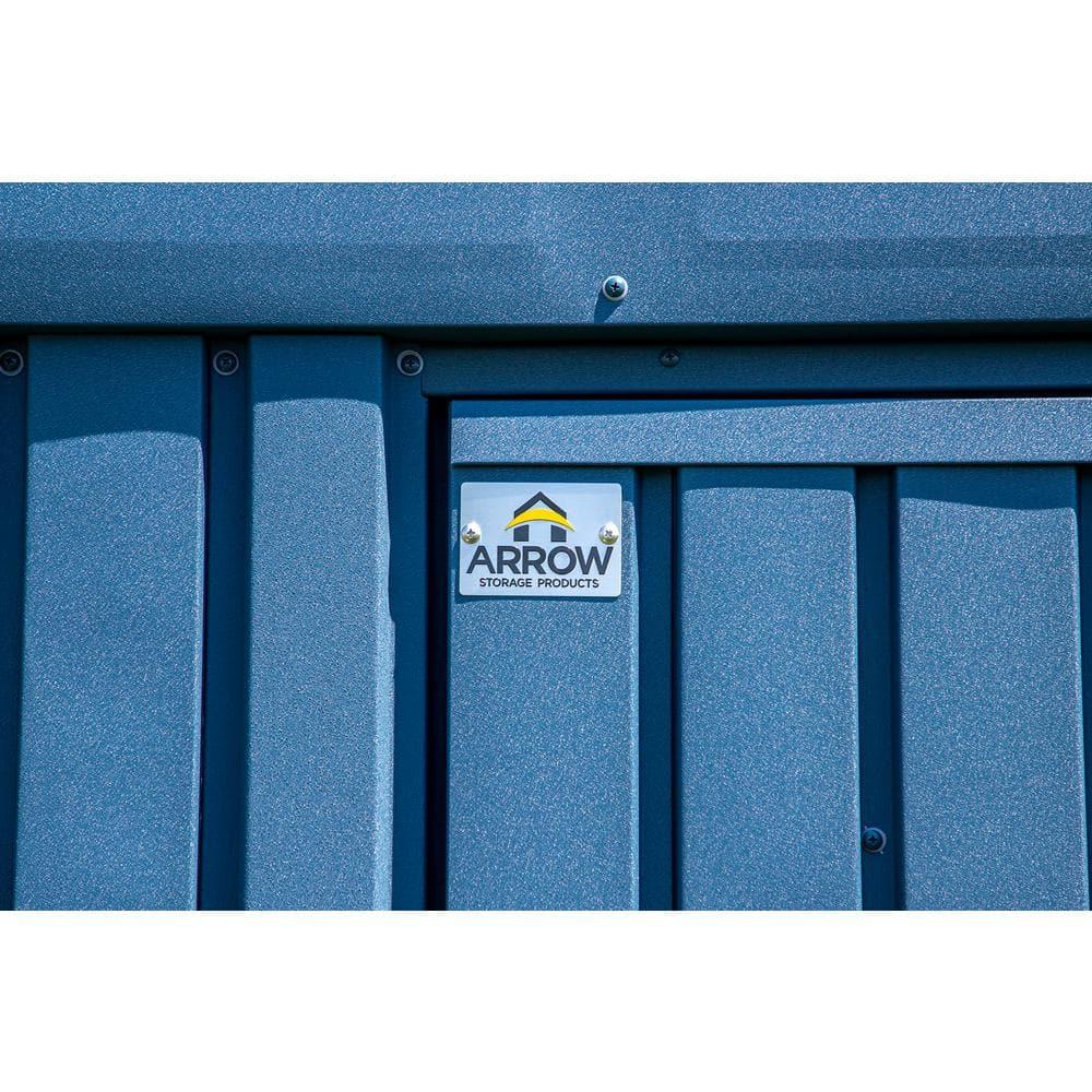 Arrow Arrow Elite 10 ft. W x 12 ft. D Galvanized Steel Storage Shed