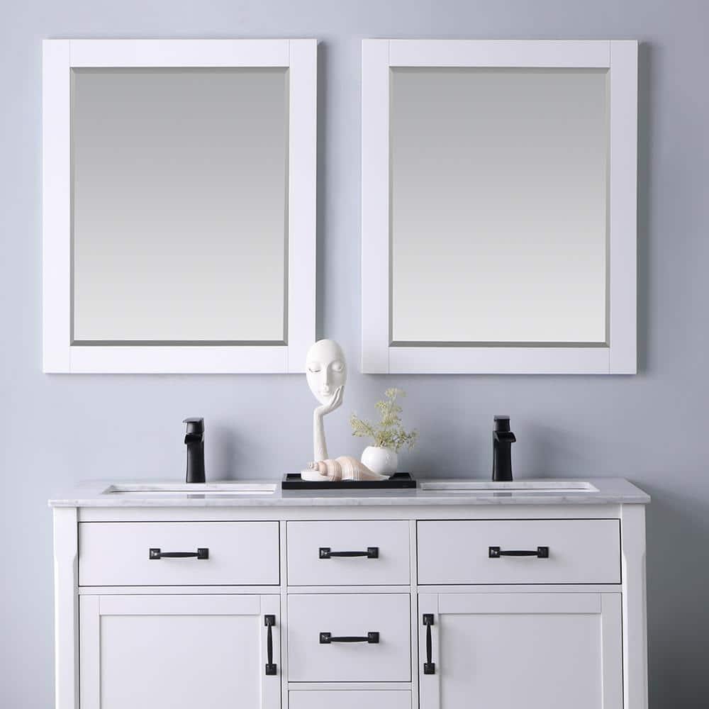 Ivy Wood Flat Wall Mirror