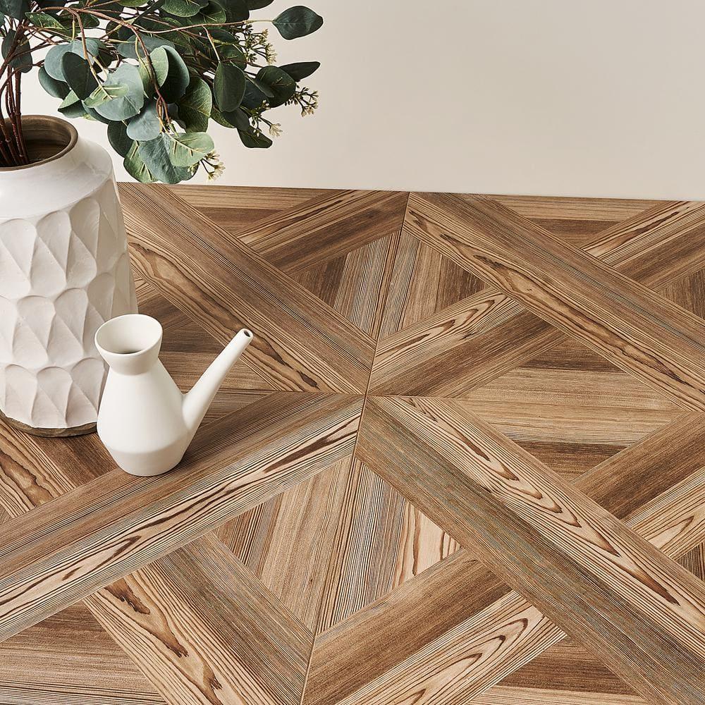 Bond Tile Evergreen 24" x 24" Porcelain Wood Look Wall & Floor Tile (11.62 Sq. ft./ Case)