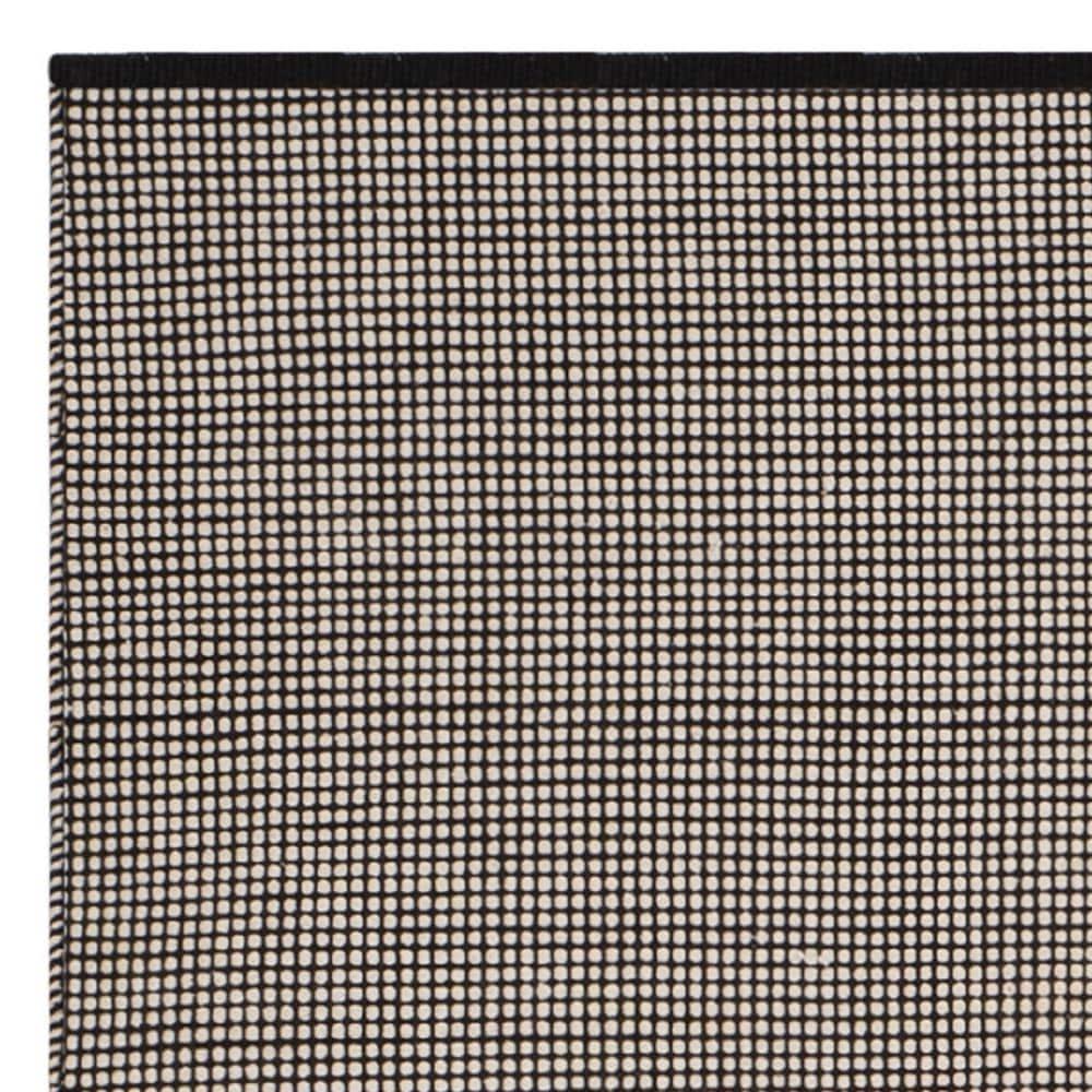 Montauk MTK345 Hand Woven Indoor Runner Rug - Ivory/Black - 2'3"x6' - Safavieh
