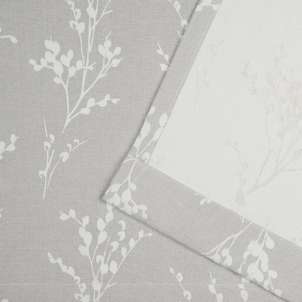 Nicole Miller Nicole Miller Turion Floral Room Darkening Blackout Grommet Top Curtain Panel Pair (Set of 2)