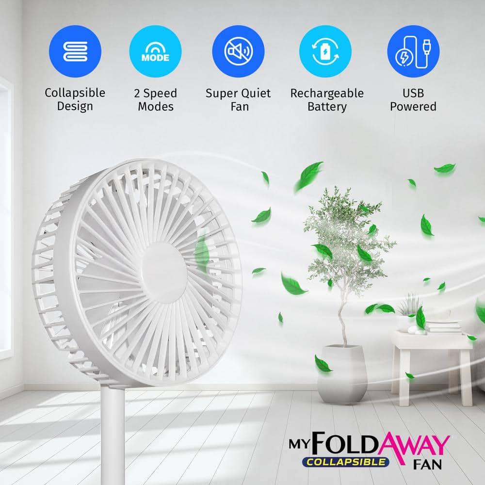Bell + Howell My Foldaway Rechargeable Fan