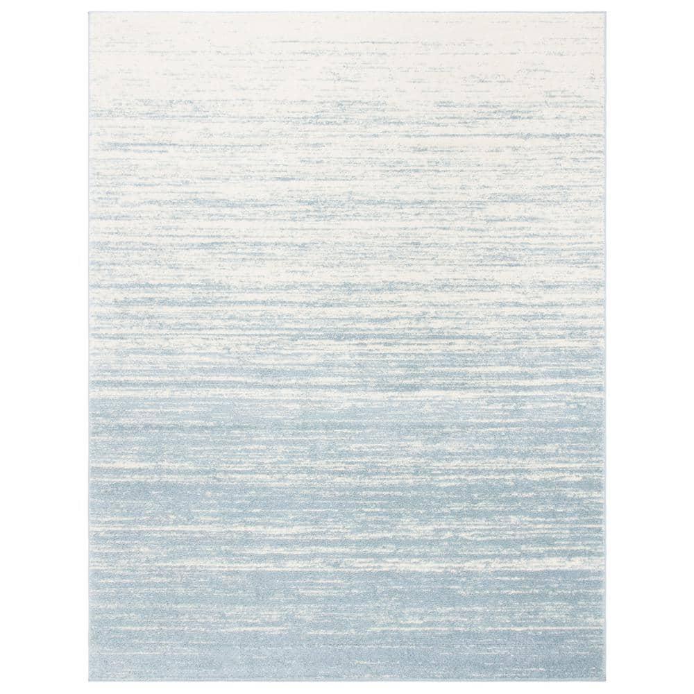 SAFAVIEH Adirondack Esmond Abstract Area Rug, Slate/Cream, 11' x 15'