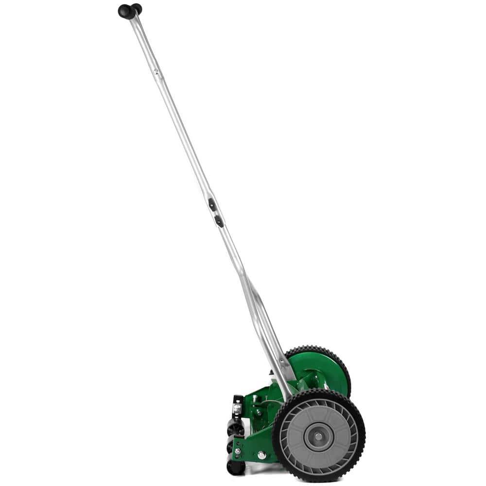 Scotts Green 14-Inch 5-Blade Manual Push Reel Lawn Mower
