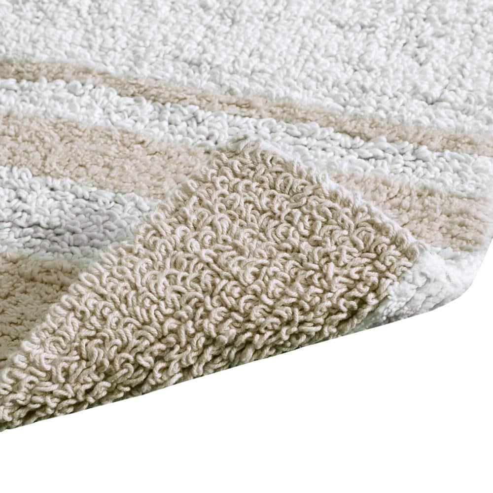Madison Park Cotton Reversible Bath Rug