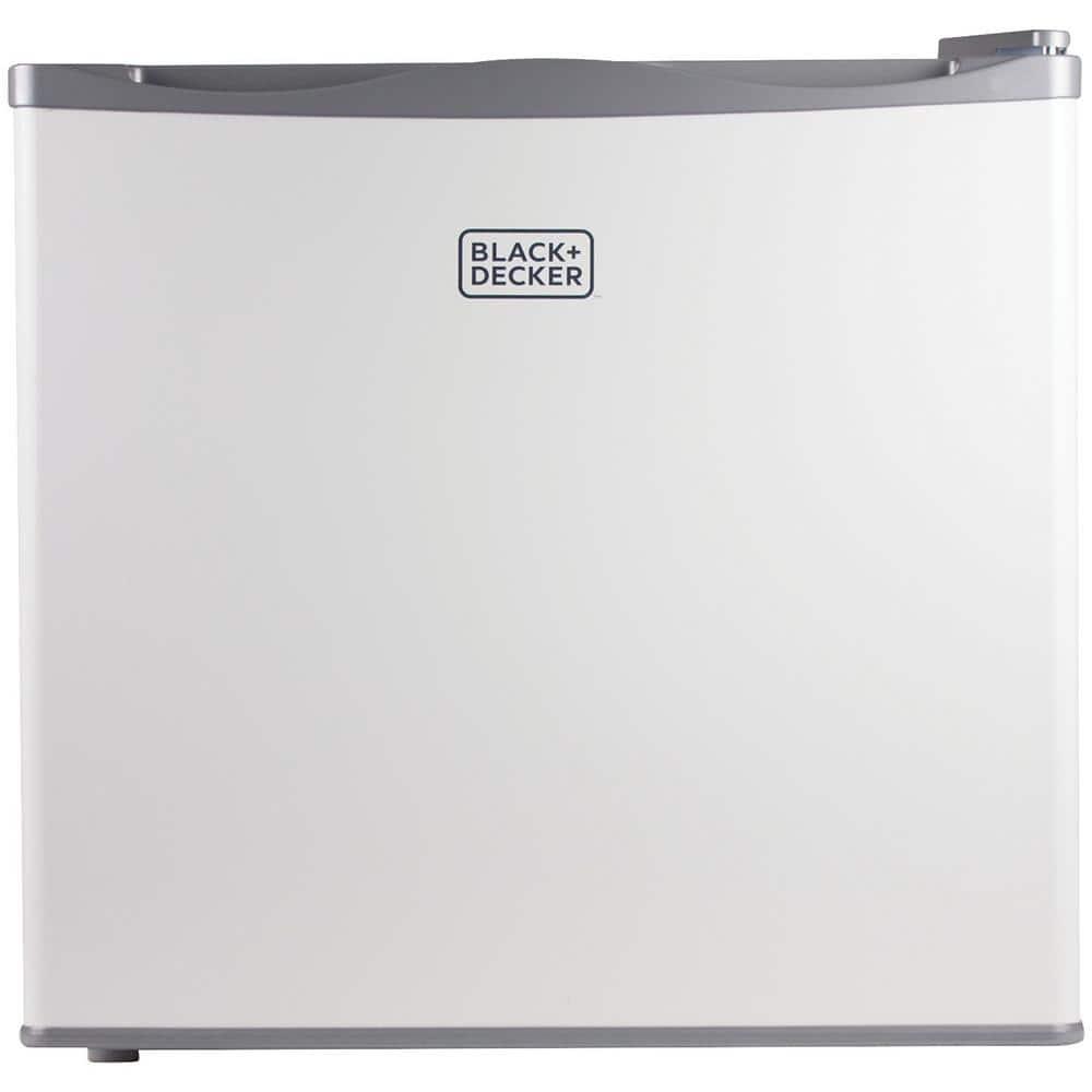 Black and Decker 1.2 Cubic Feet Compact Upright Mini Upright Freezer, White