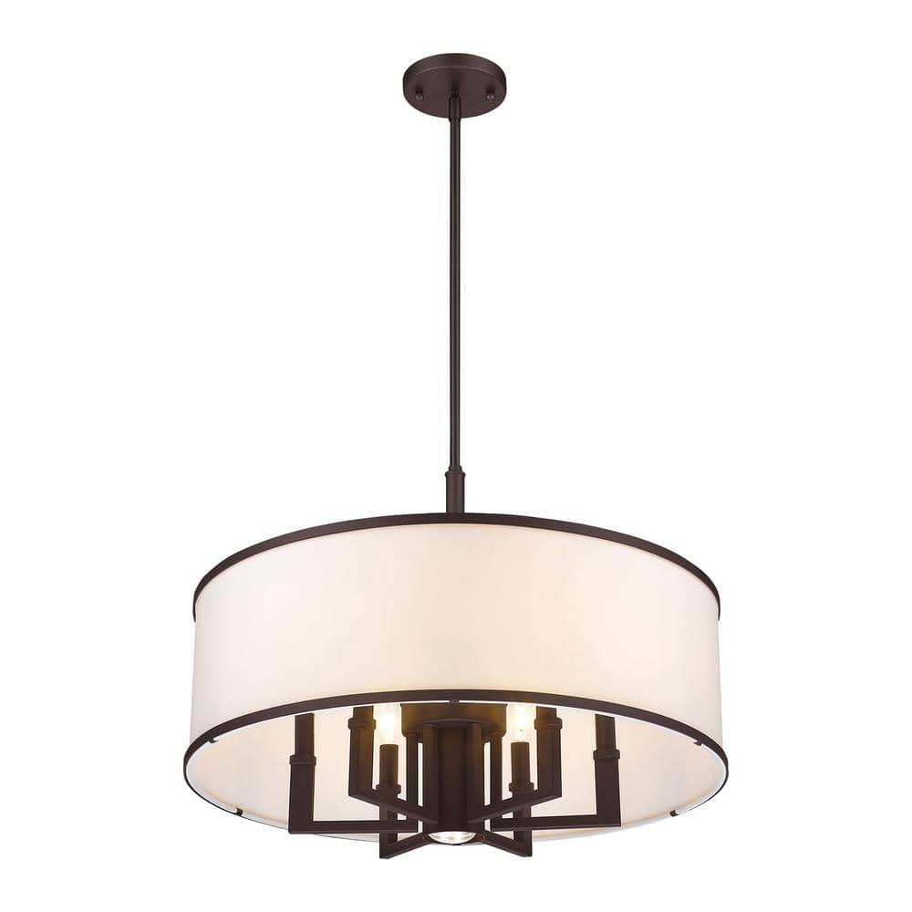Livex Lighting Park Ridge 6 - Light Chandelier in  Bronze