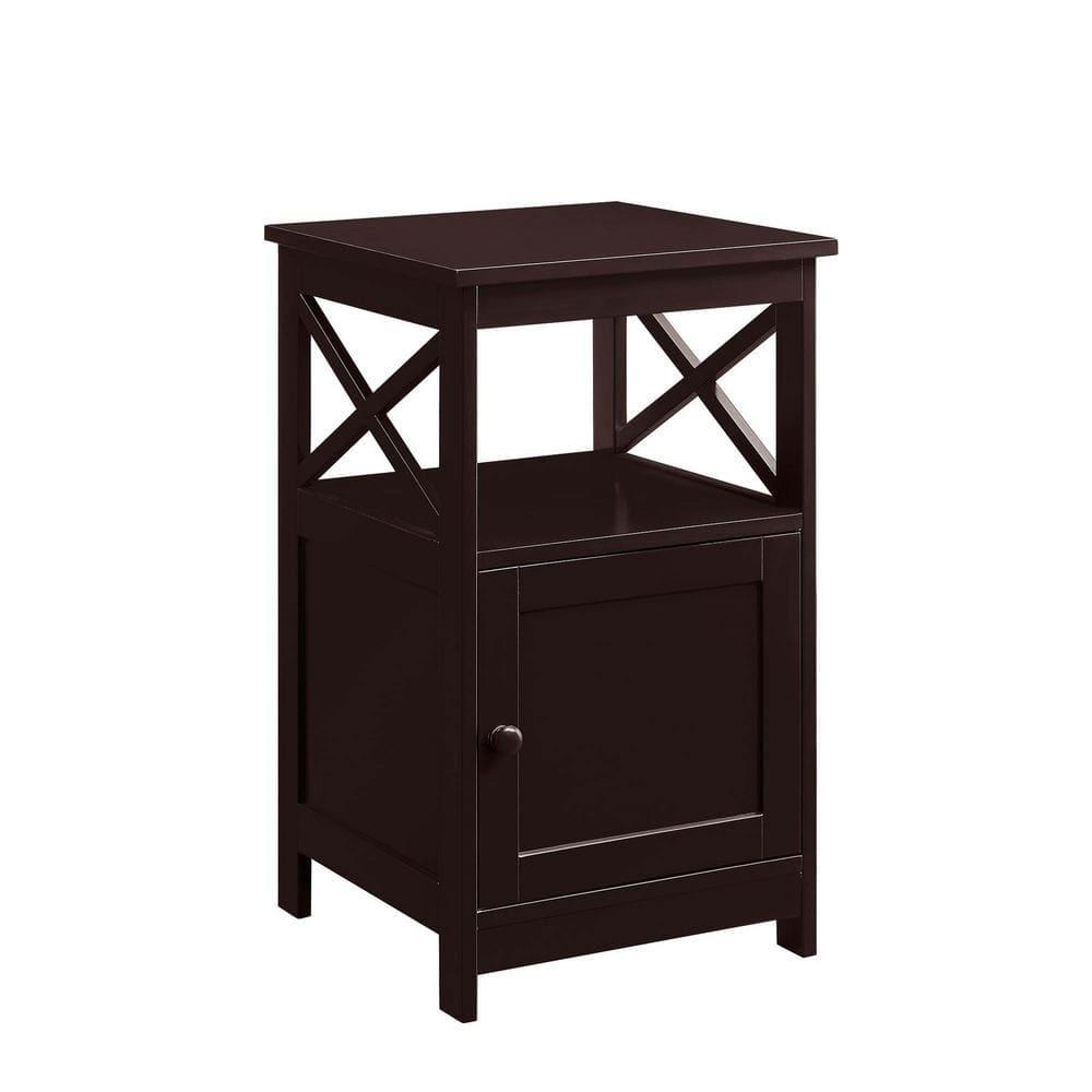 Convenience Concepts Oxford End Table with Cabinet