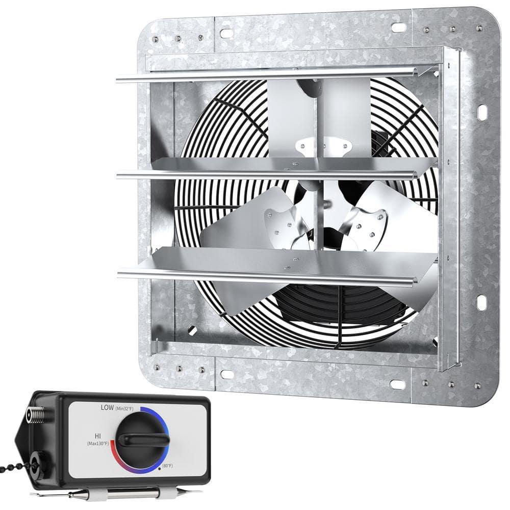 iLiving ILG8SF14V-T 14 Inch 3 Speed Attic Garage Growing Ventilation Exhaust Fan