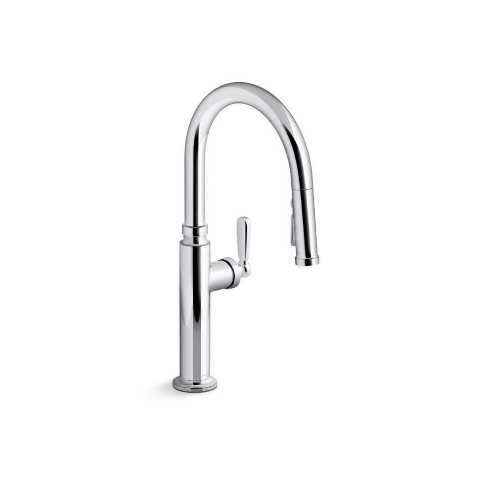 Edalyn by Studio McGee Pull-Down Kitchen Sink Faucet with Three-Function Sprayhead