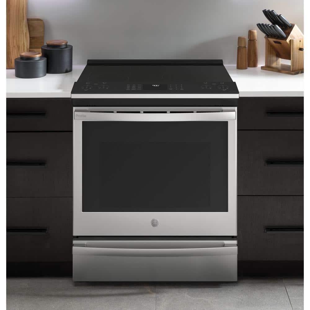 GE Profile Smart Appliances 30" 5.3 cu.ft. Slide-in Electric Range