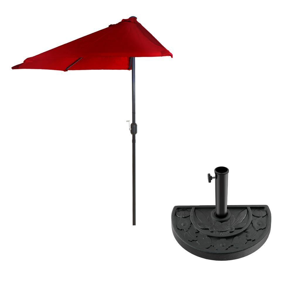 Patson 9' Half Market Umbrella