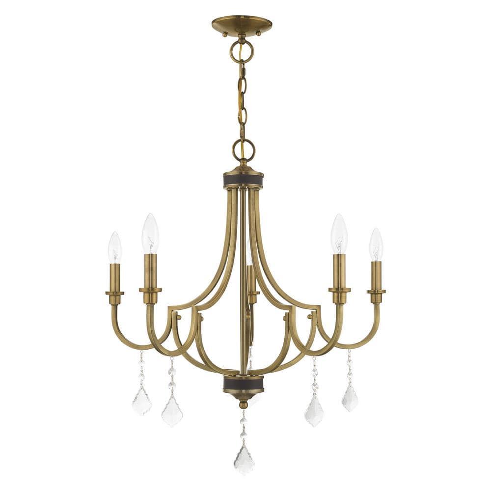 Dedric 5 - Light Dimmable Classic / Traditional Chandelier