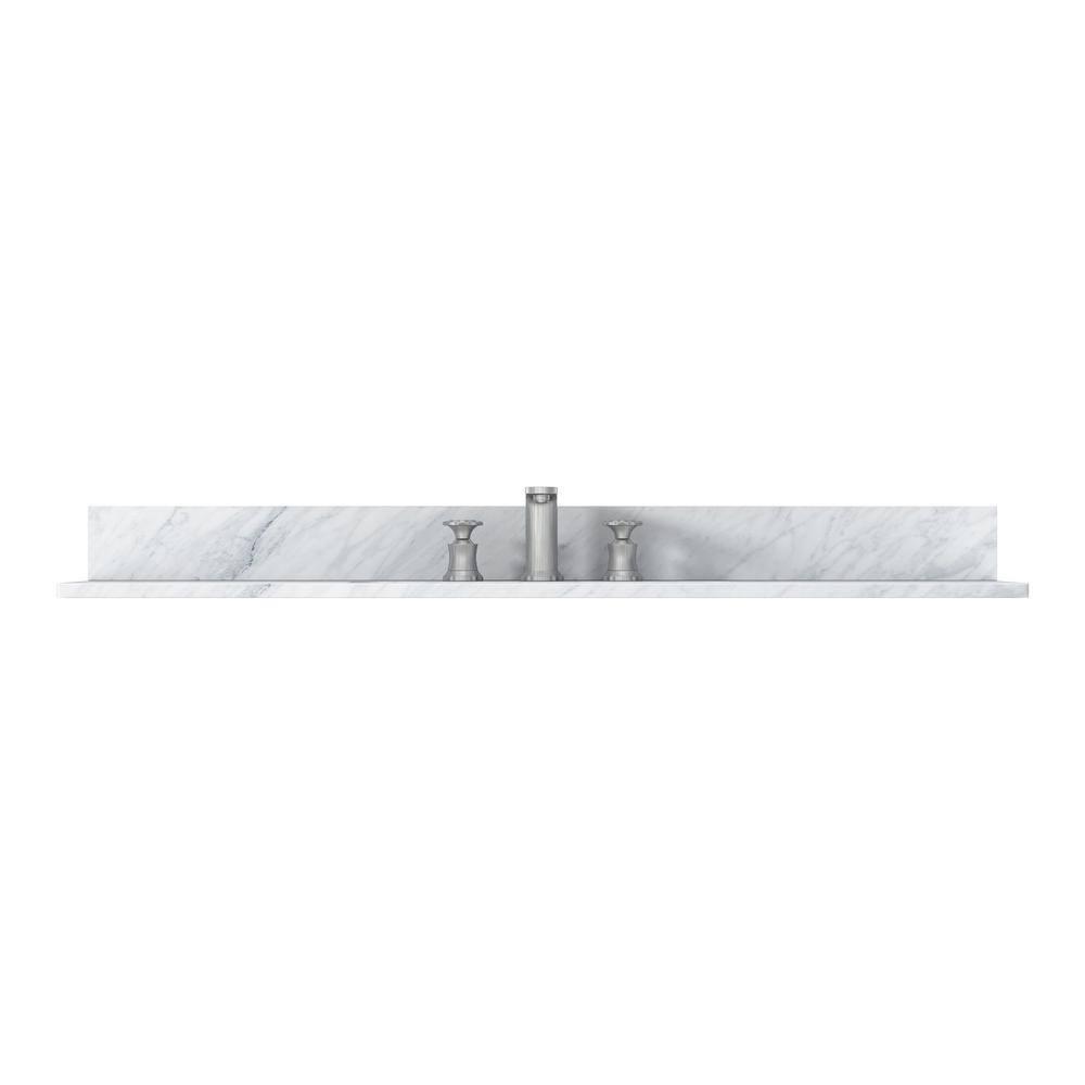 MEDUNJESS 49'' Marble Single Bathroom Vanity Top with Sink