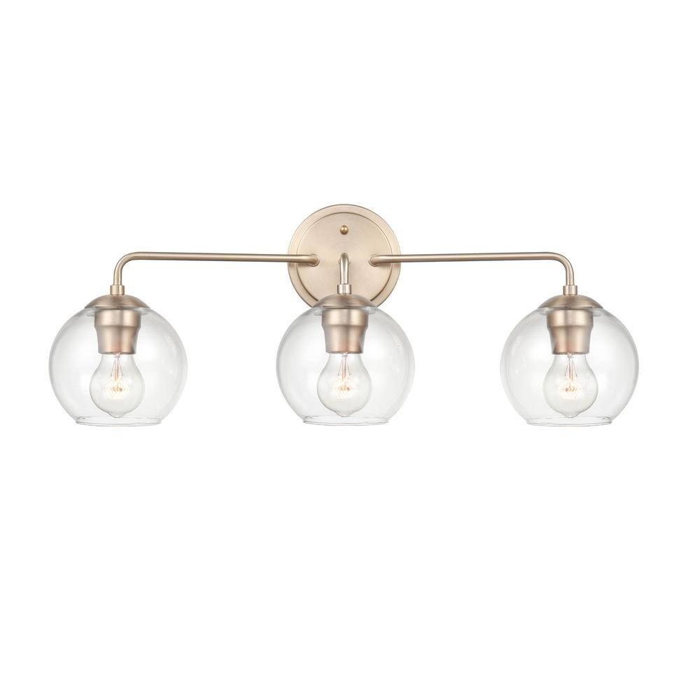 Millennium Lighting 3 - Light Vanity in  Modern Gold