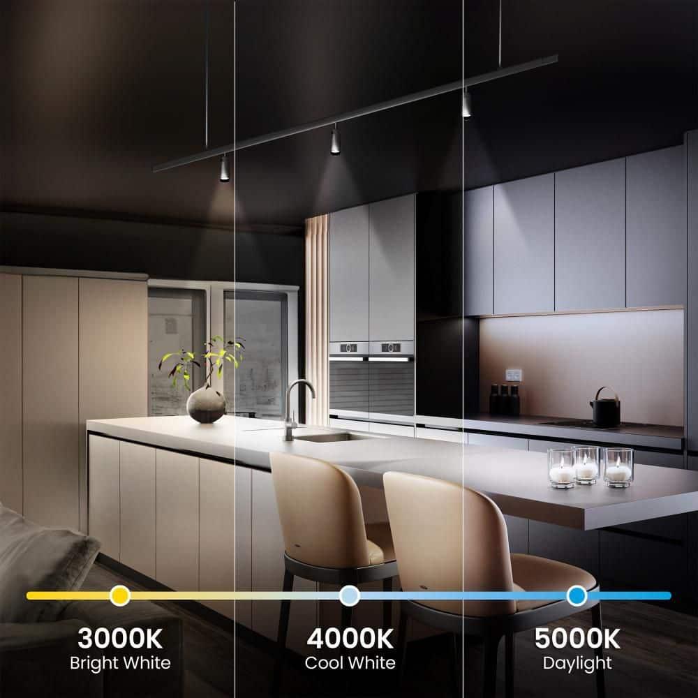 Adjustable White LED MR16 Reflector Bulbs, 3-Pack