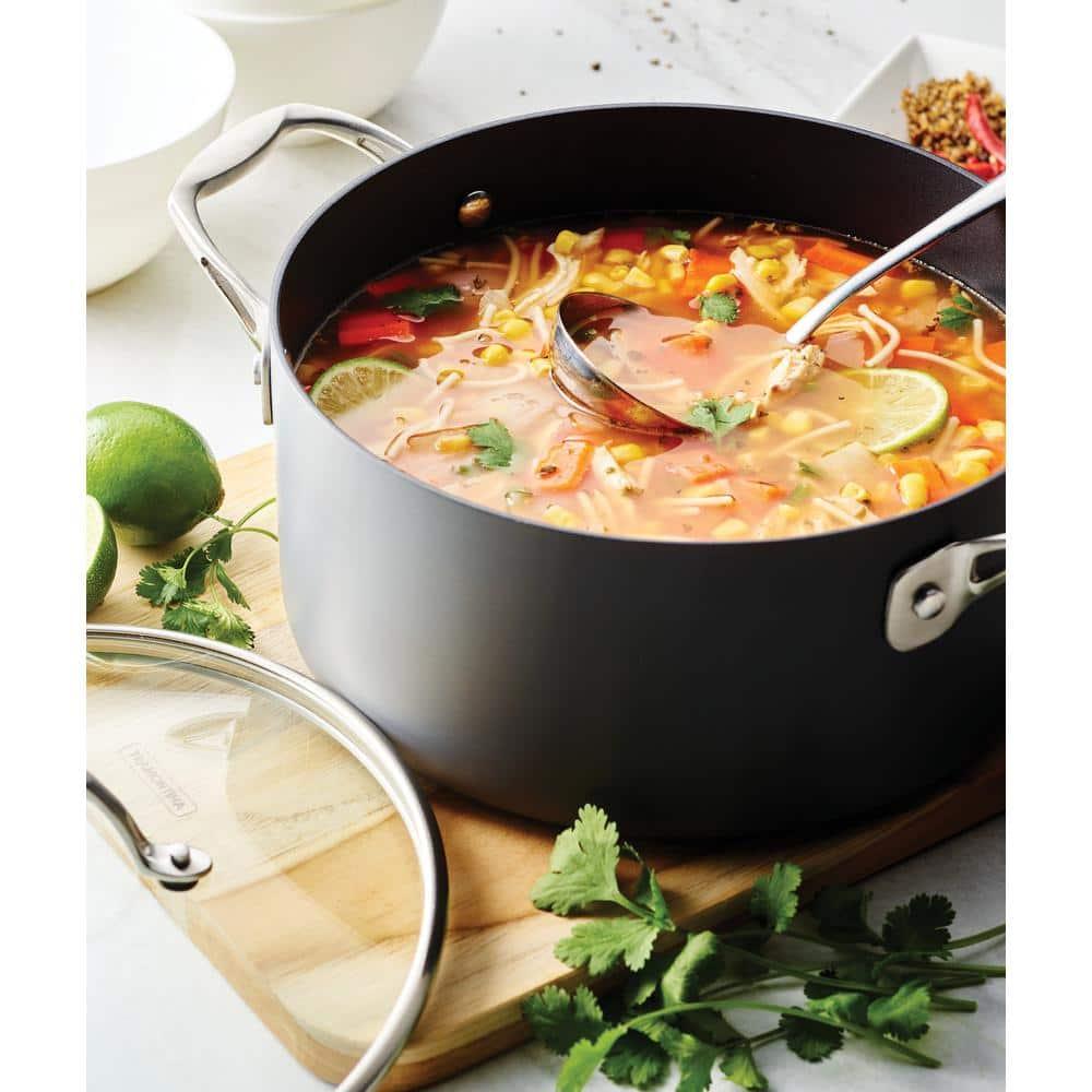 Tramontina Tramontina Gourmet 8 Pc Hard Anodized Aluminum Cookware Set