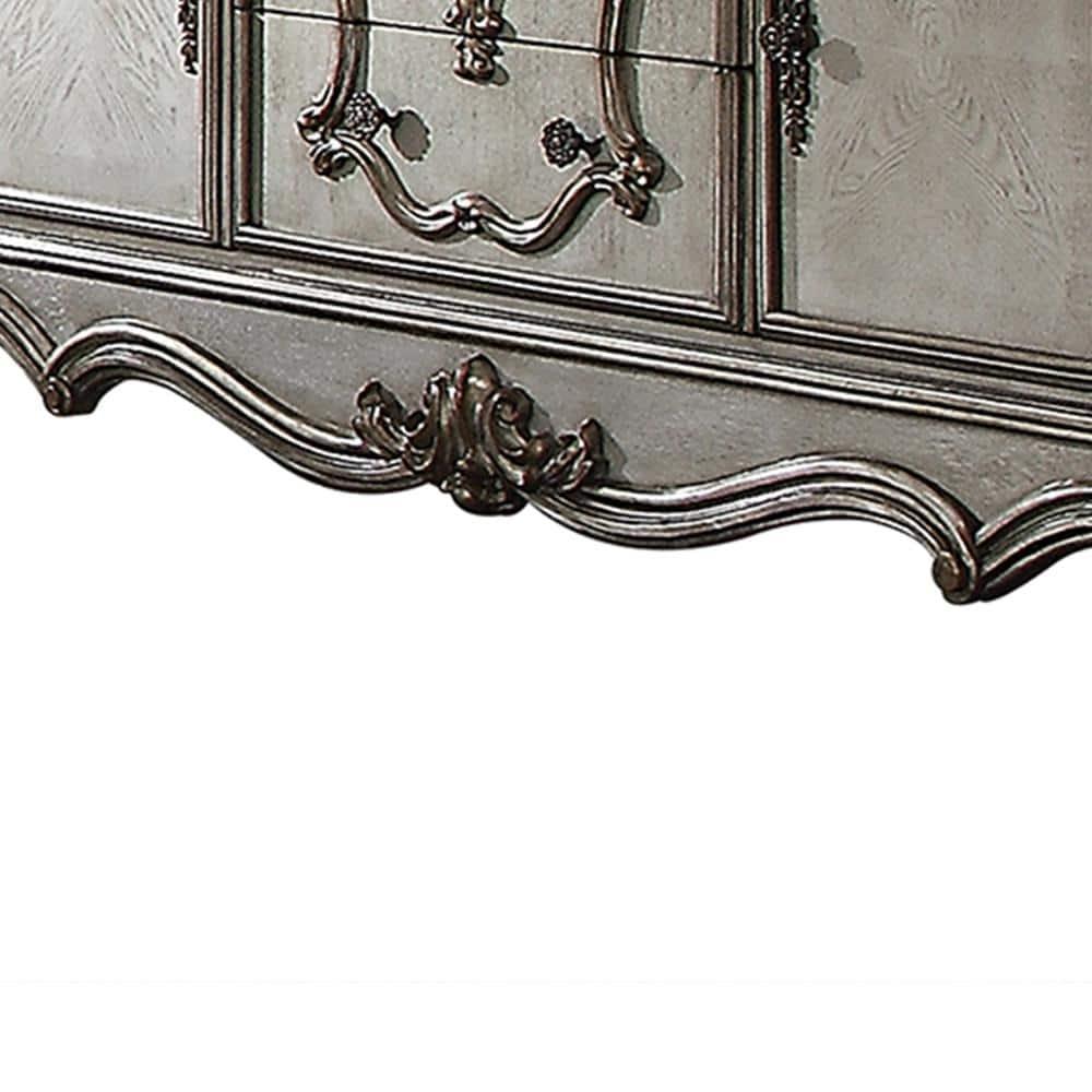 Bersally Solid Wood 70'' W 5 - Drawer Dresser