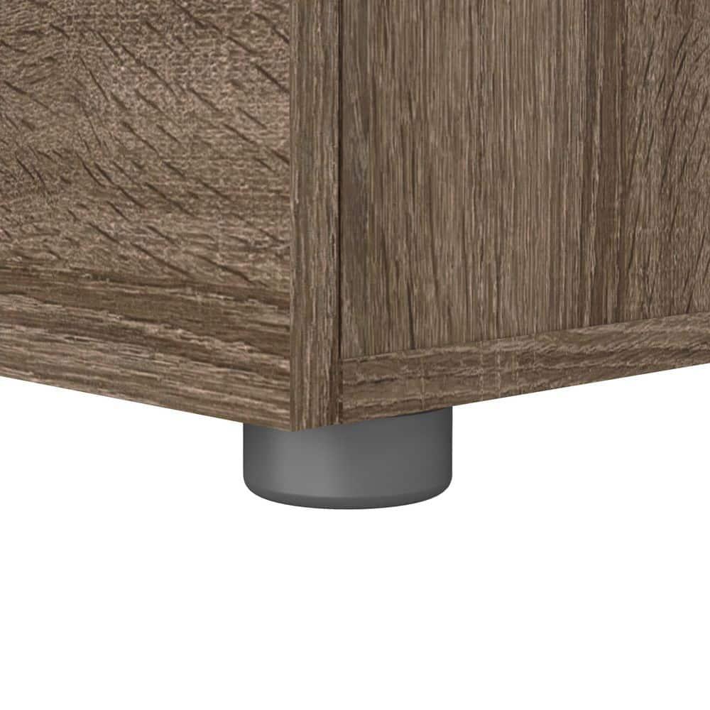 Tvilum,Austin 2 Drawer Nightstand, Truffle Oak