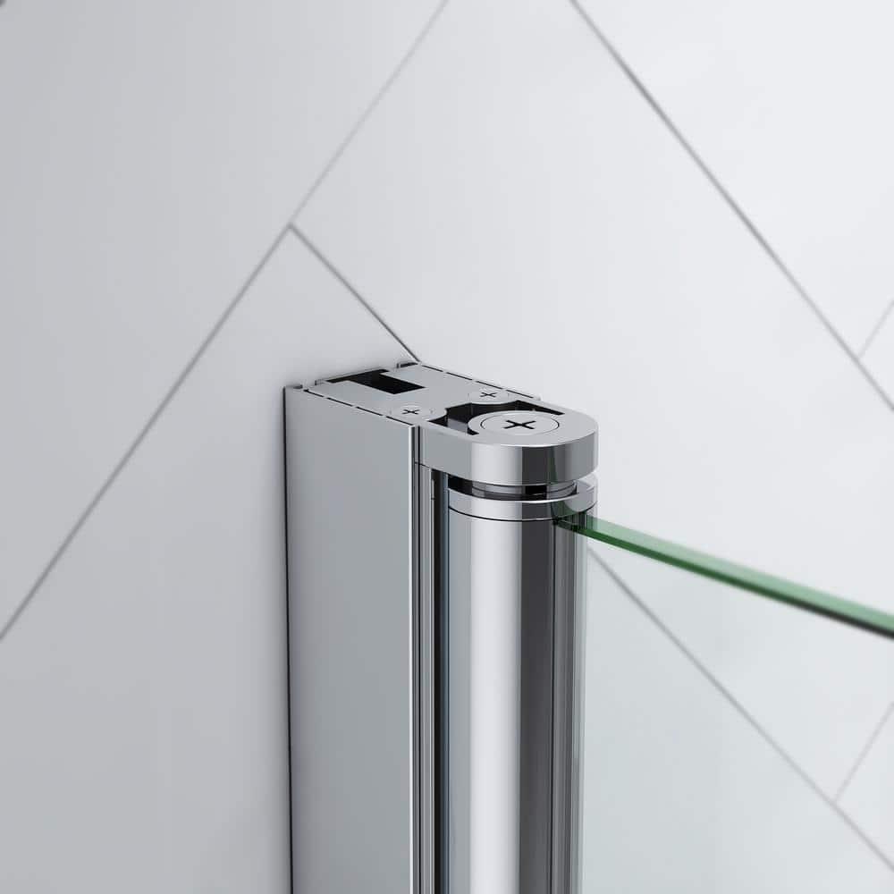 Endless Pasadena 32" W x 72" H Corner Frameless Shower Kit, Door, Panel