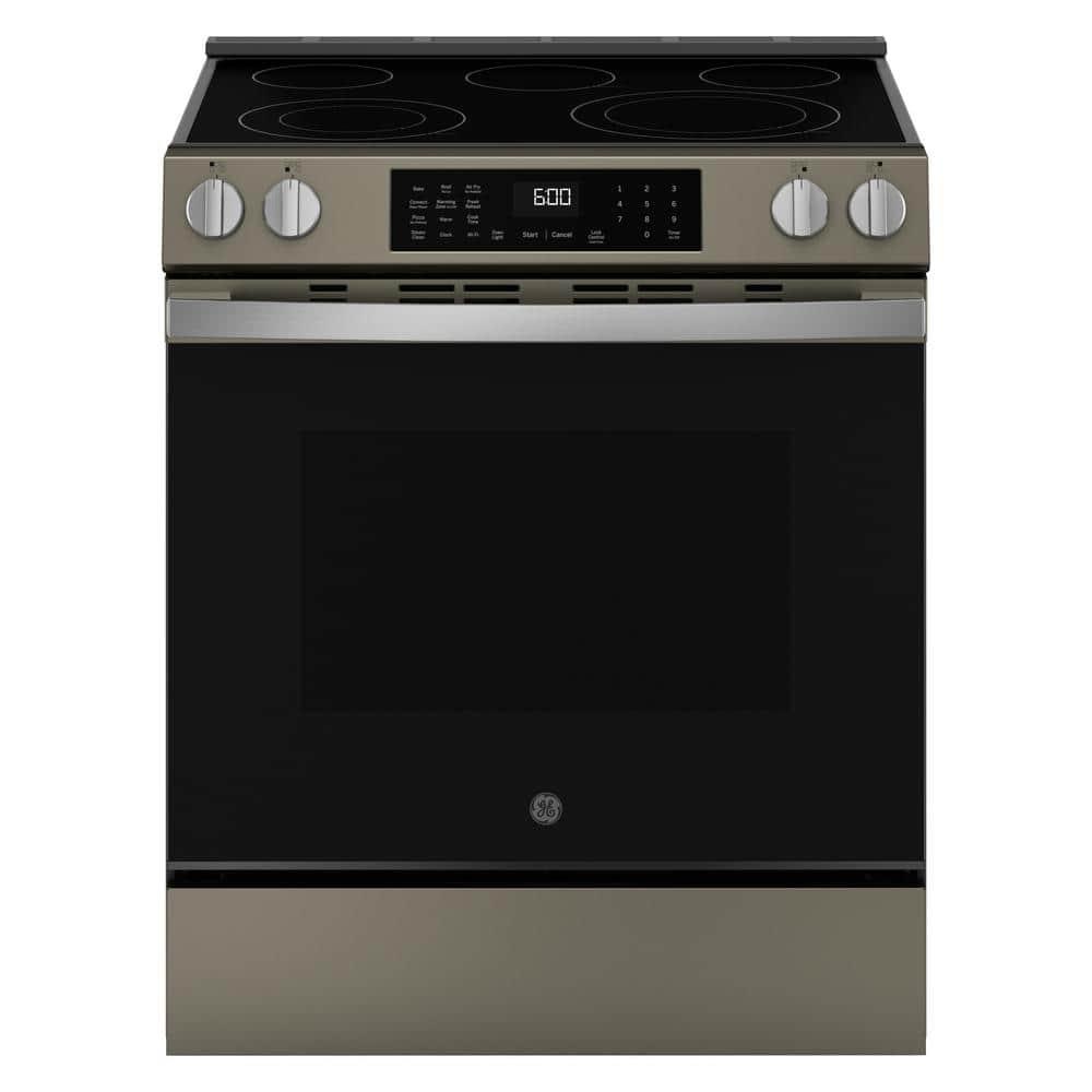GE 30" Slide-In Electric Convection Range