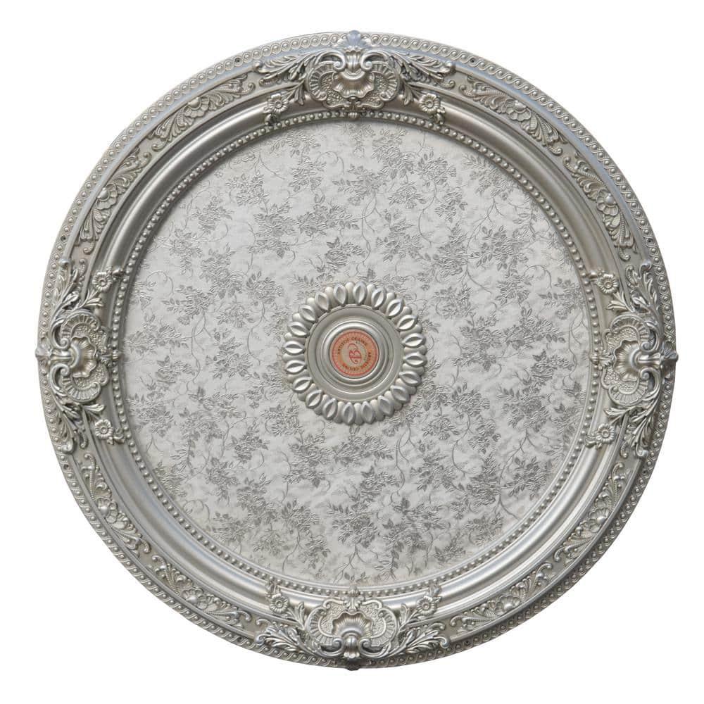 Round Chandelier Ceiling Medallion
