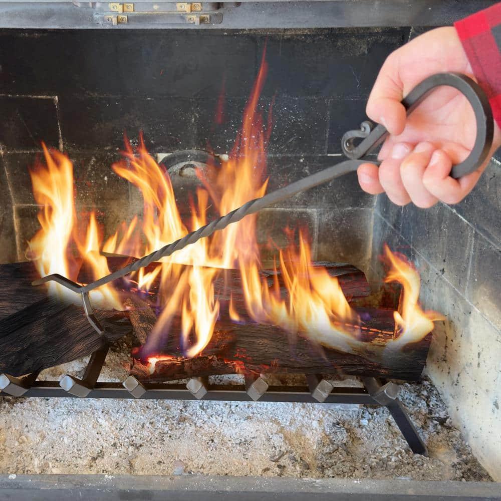 Pleasant Hearth FA080Z 40in. Steel Fireplace Poker