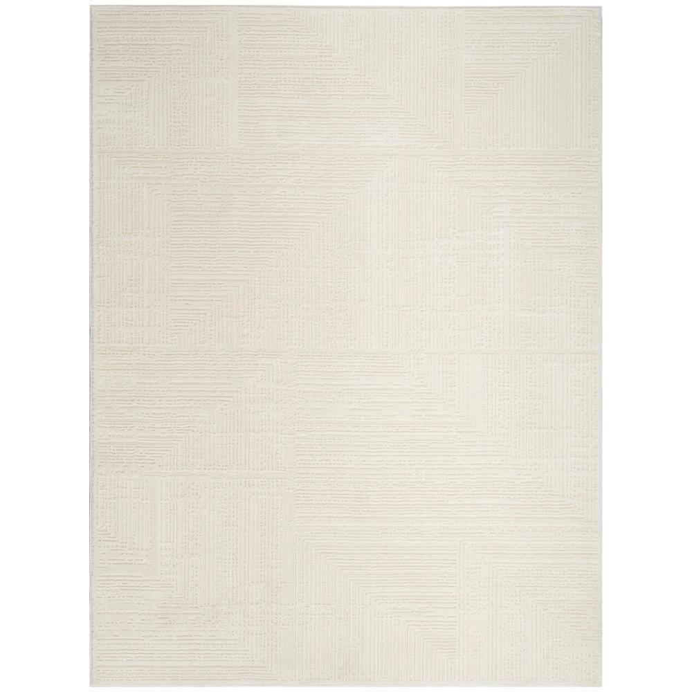 Nourison Eco-Friendly Contemporary Ivory 9' x 12' Area Rug (9x12)