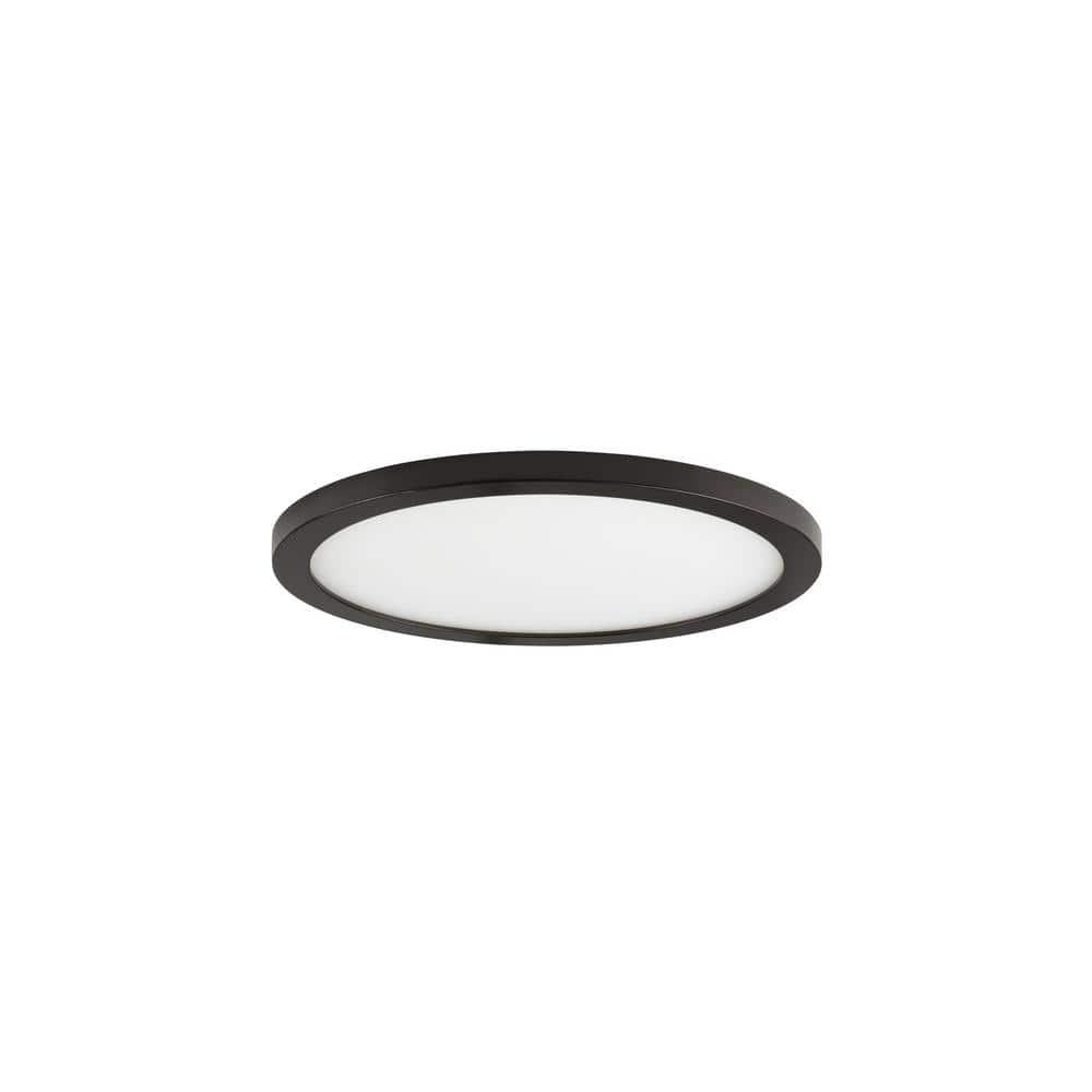 Maxim Lighting - Wafer - 10W 1 LED Round Flush Mount-0.5 Inches Tall and 5.5