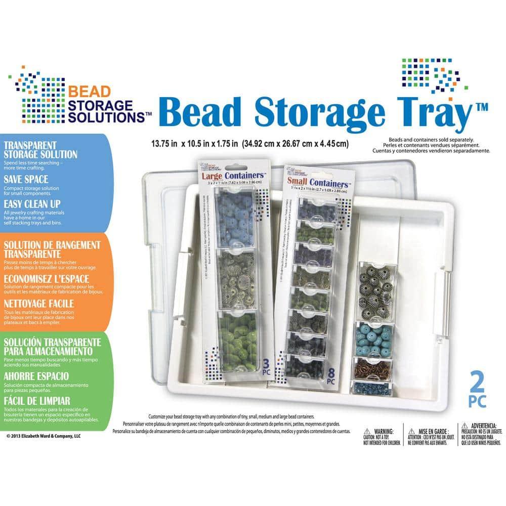 Bead Storage Solutions Bead Storage Solutions Elizabeth Ward Plastic Craft Case (Set of 2)