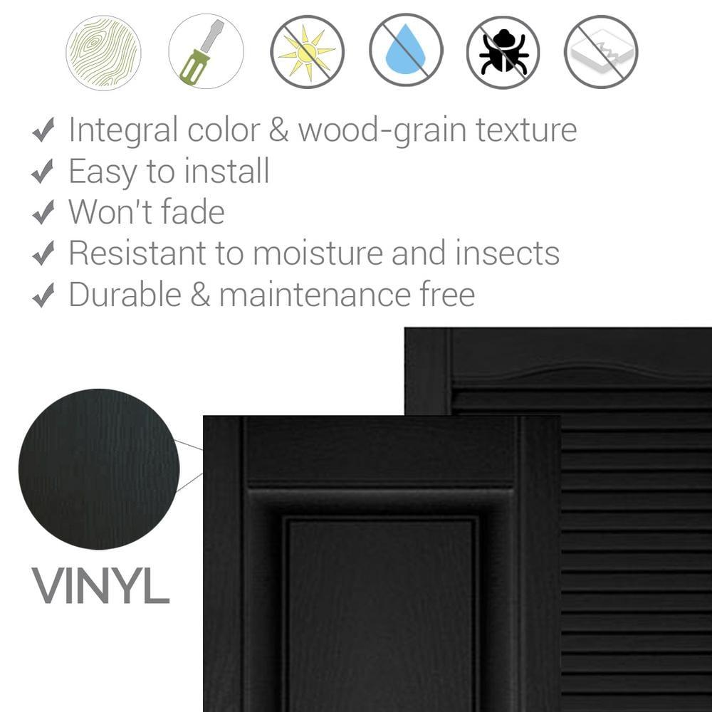 Builders Edge Raised Panel Shutters