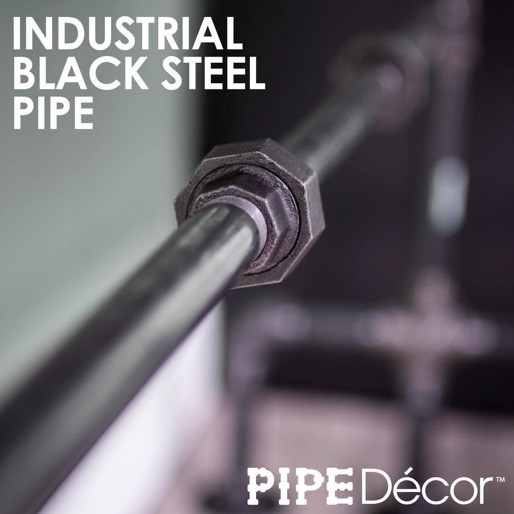 Pipe Décor "M" Design Desk Kit Industrial Steel Pipe