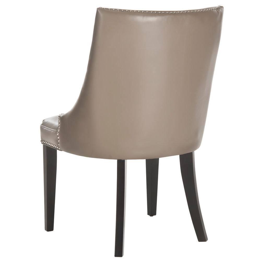 Afton 20H Side Chair Silver Nail Heads  (Set Of 2) - Clay - Safavieh