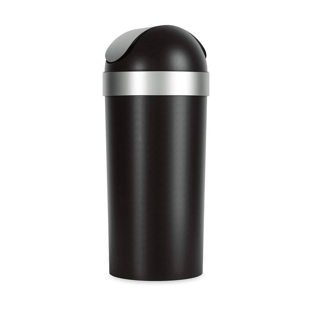 Venti Plastic Swing Top Trash Can - 16 Gallons
